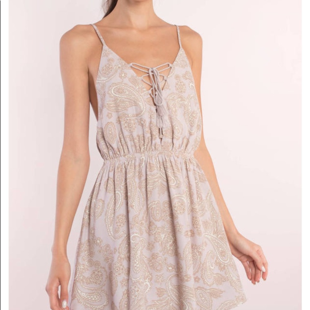 Tobi Paisley Print Dress